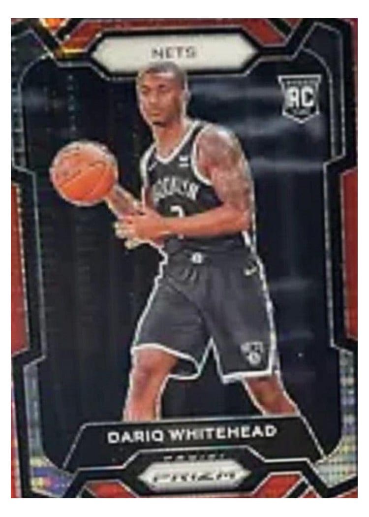 2023-24 Panini Prizm Base Set Dariq Whitehead #175 card