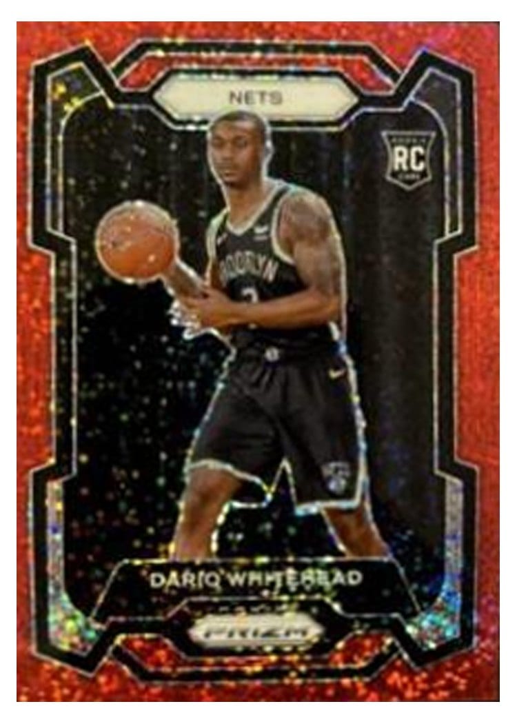 2023-24 Panini Prizm Base Set Dariq Whitehead #175 card