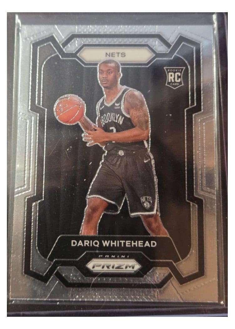 2023-24 Panini Prizm Base Set Dariq Whitehead #175 card