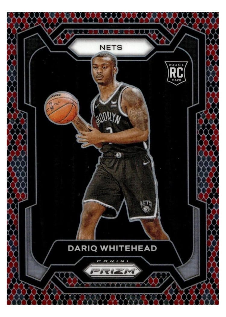 2023-24 Panini Prizm Base Set Dariq Whitehead #175 card