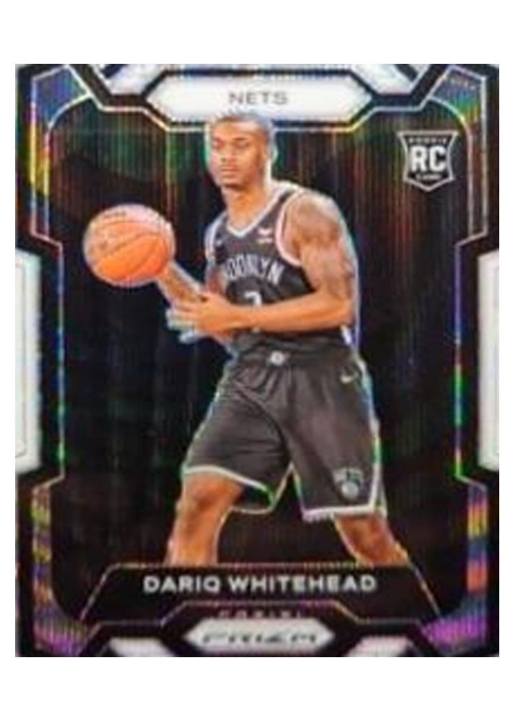 2023-24 Panini Prizm Base Set Dariq Whitehead #175 card
