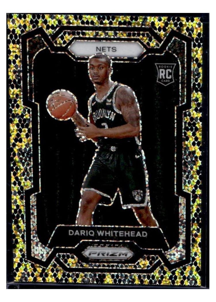 2023-24 Panini Prizm Base Set Dariq Whitehead #175 card