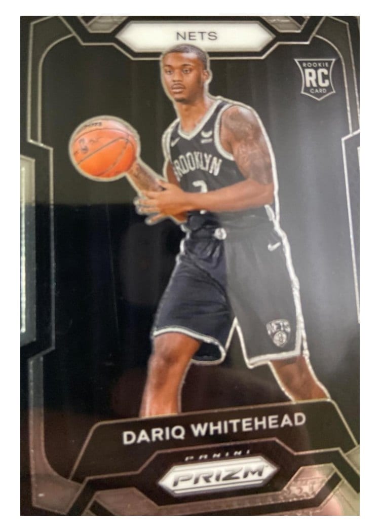 2023-24 Panini Prizm Base Set Dariq Whitehead #175 card