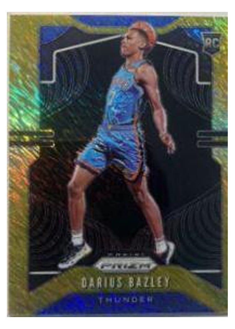 2019-20 Panini Prizm Base Set Darius Bazley #289 card
