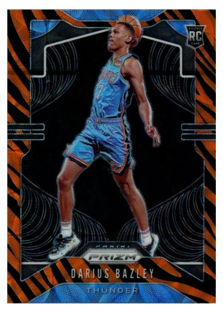 2019-20 Panini Prizm Base Set Darius Bazley #289 card