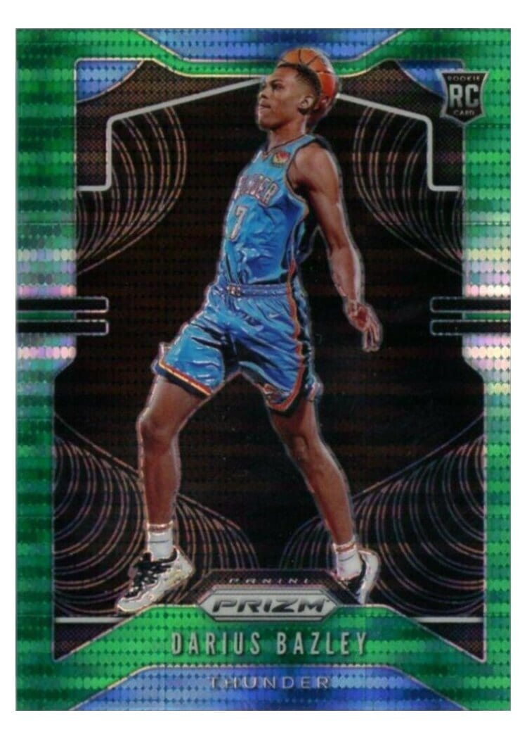 2019-20 Panini Prizm Base Set Darius Bazley #289 card