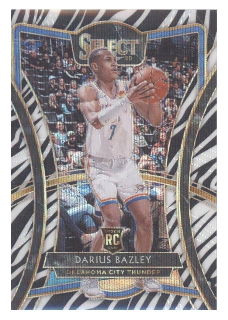 2019-20 Panini Select Base Set Darius Bazley #116 card