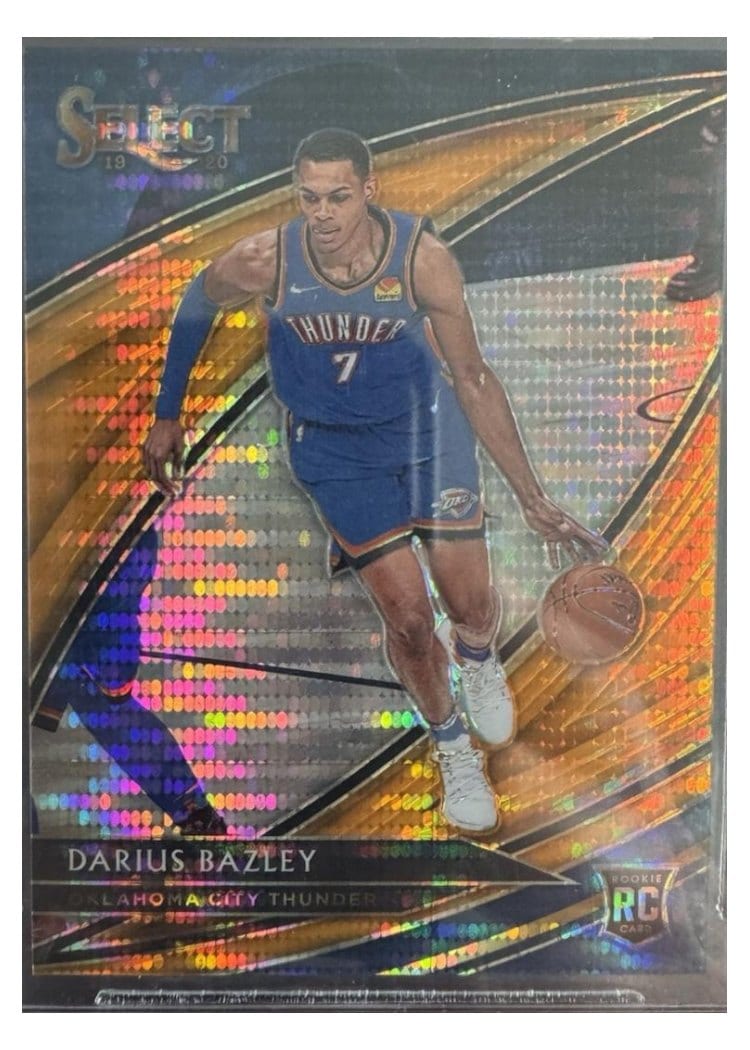 2019-20 Panini Select Base Set Darius Bazley #292 card