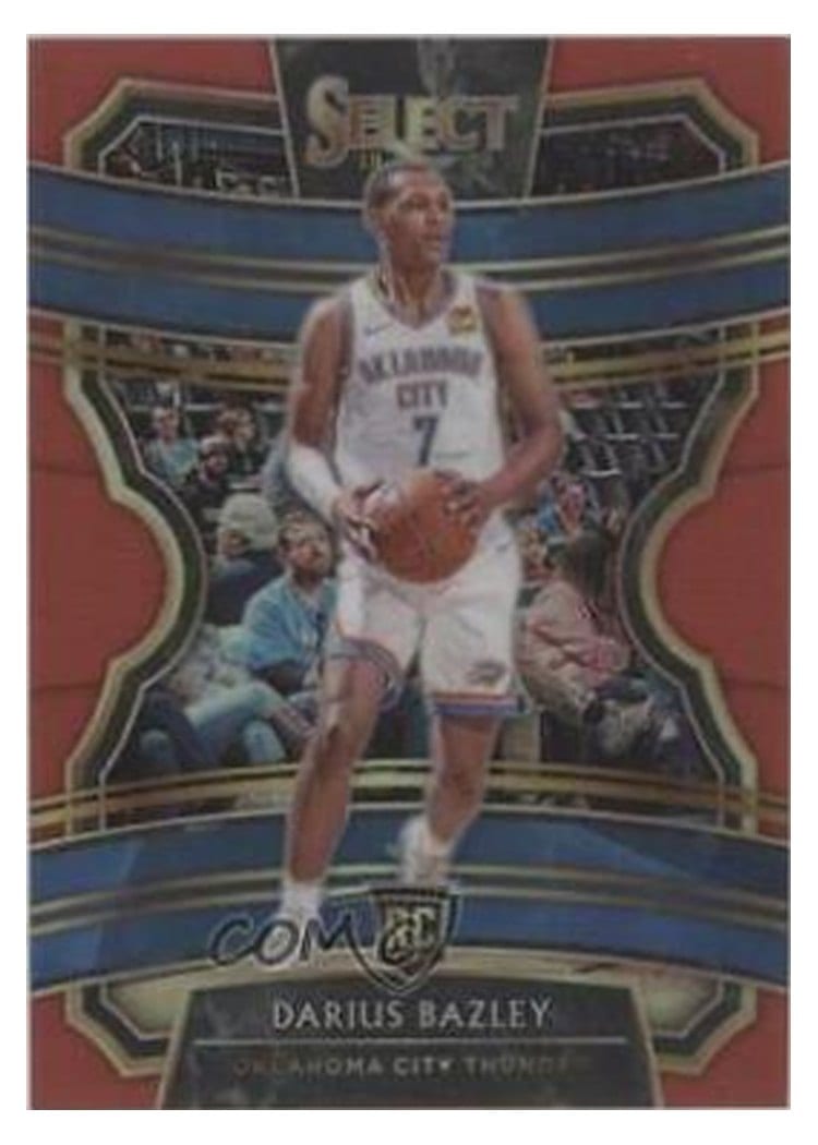 2019-20 Panini Select Base Set Darius Bazley #80 card