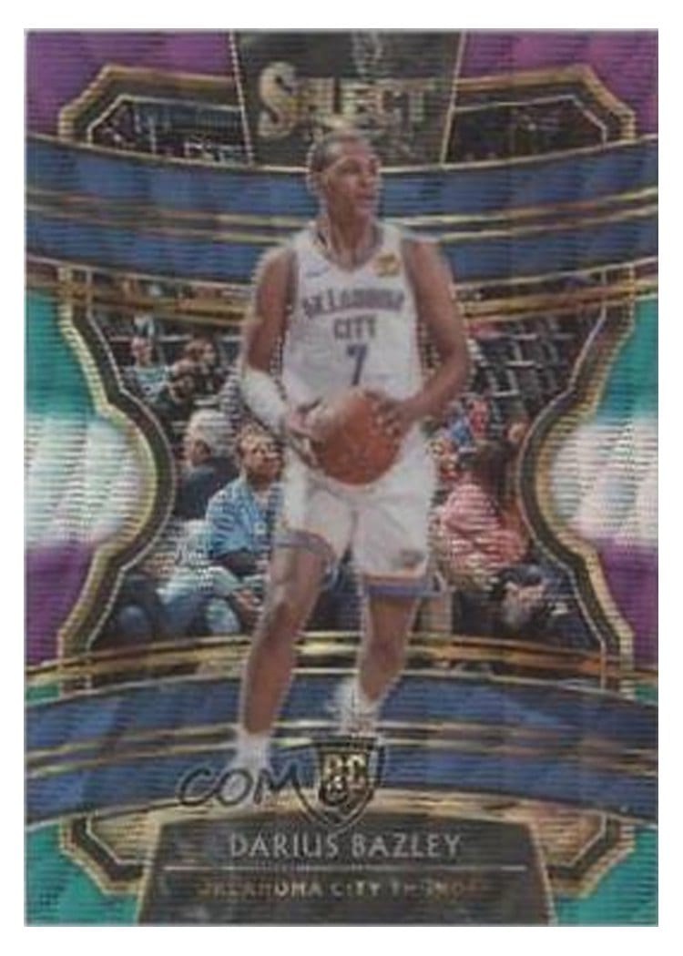 2019-20 Panini Select Base Set Darius Bazley #80 card