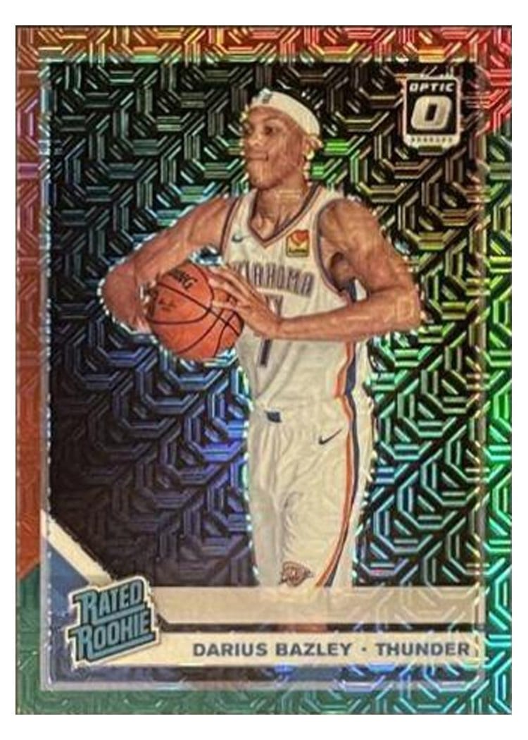 2019 Panini Donruss Optic Darius Bazley #156 card