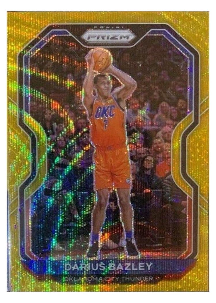2020-21 Panini Prizm Base Set Darius Bazley #164 card