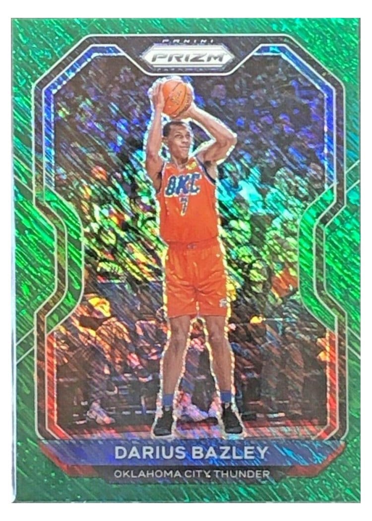2020-21 Panini Prizm Base Set Darius Bazley #164 card