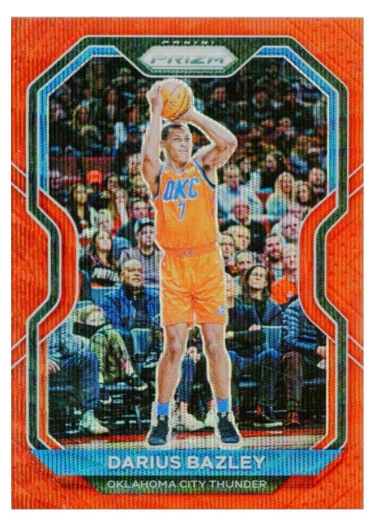 2020-21 Panini Prizm Base Set Darius Bazley #164 card