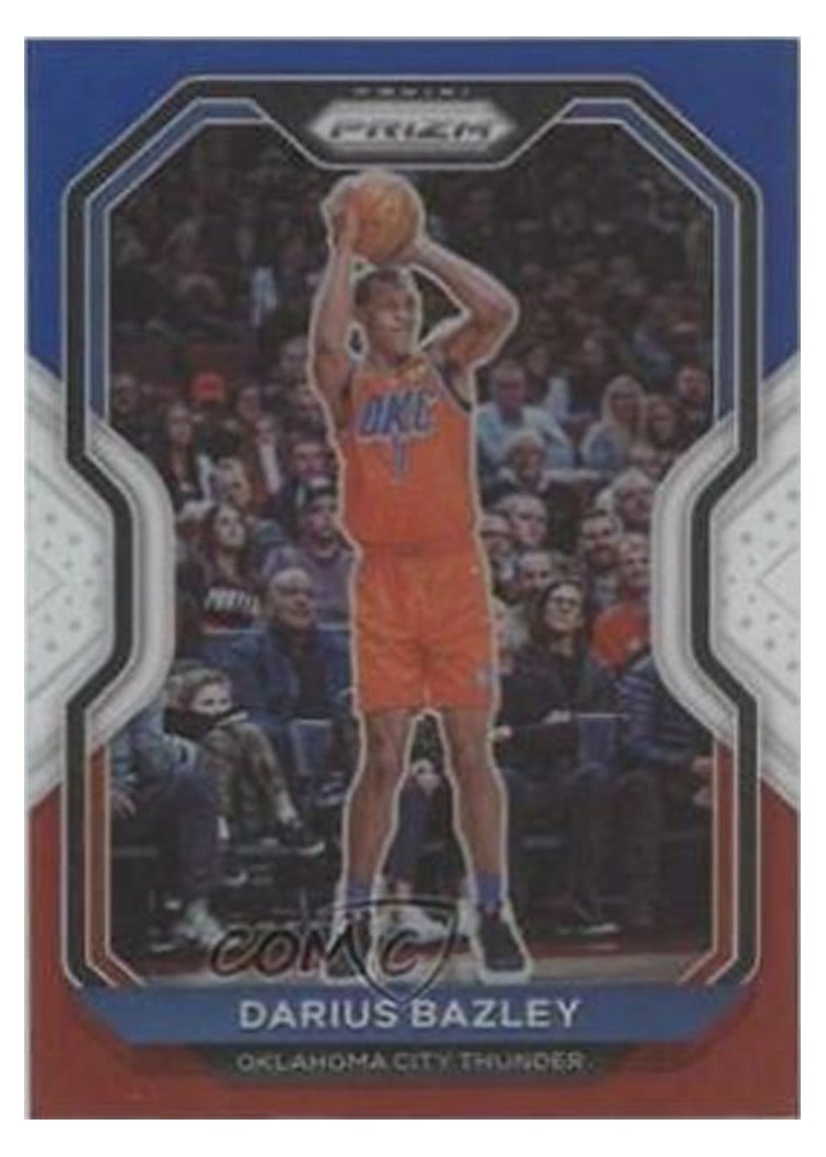2020-21 Panini Prizm Base Set Darius Bazley #164 card