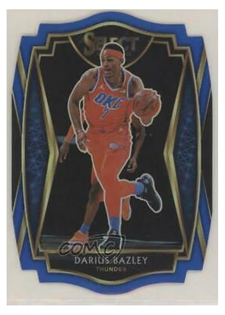 2020-21 Panini Select Base Set Darius Bazley #138 card