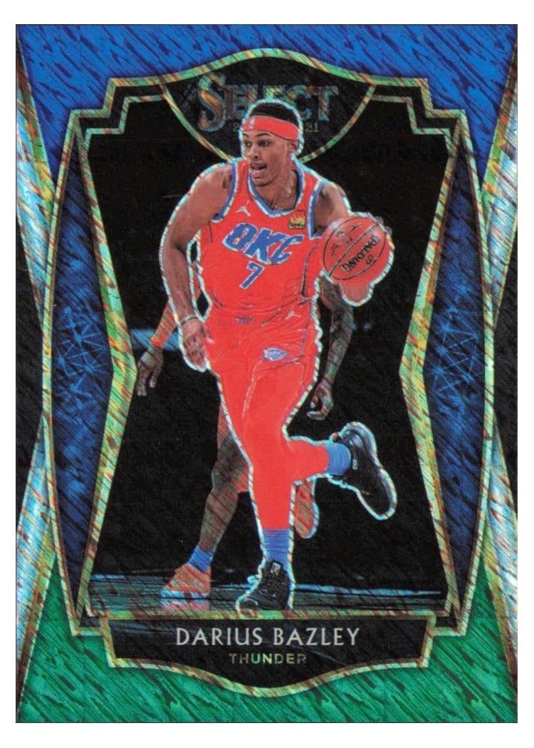 2020-21 Panini Select Base Set Darius Bazley #138 card