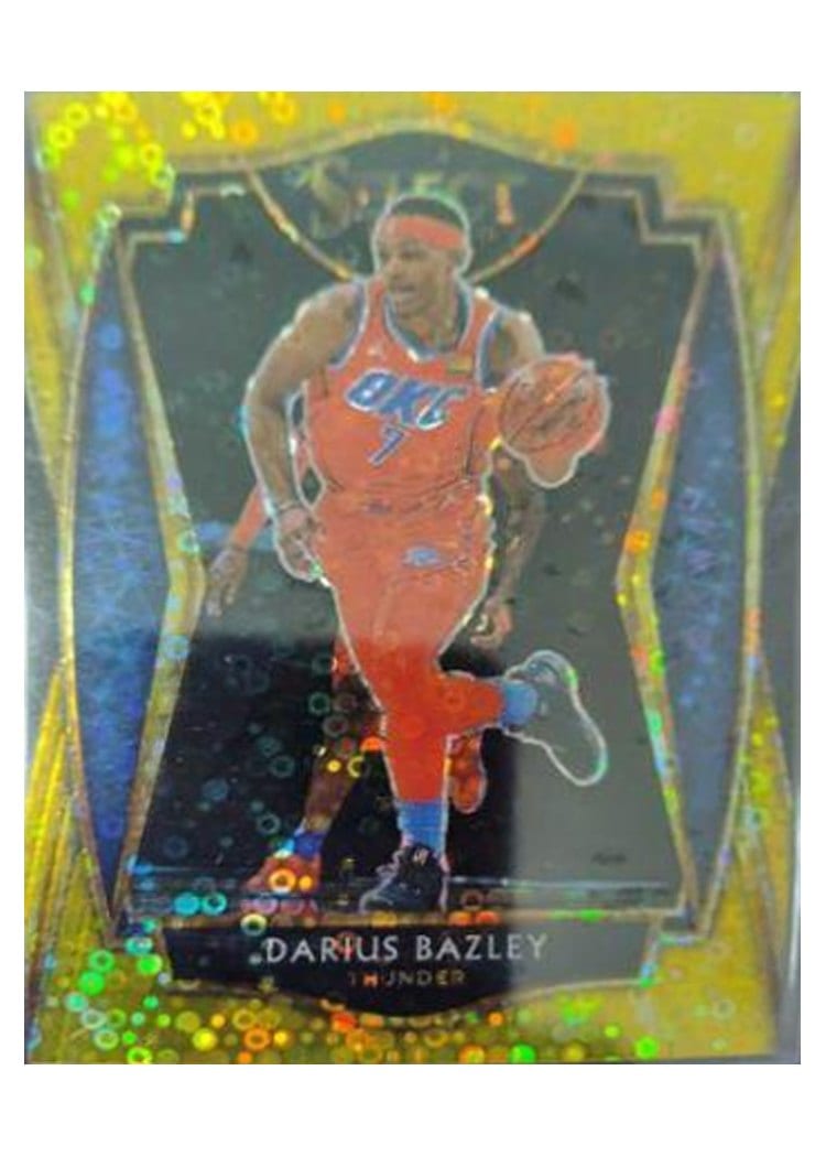 2020-21 Panini Select Base Set Darius Bazley #138 card