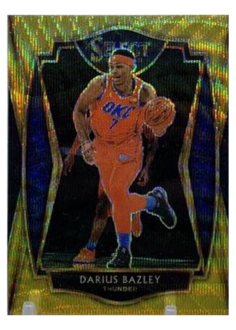 2020-21 Panini Select Base Set Darius Bazley #138 card
