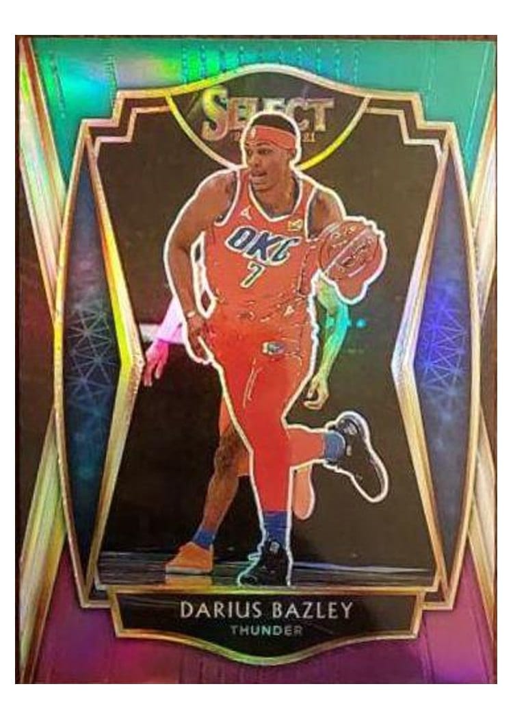 2020-21 Panini Select Base Set Darius Bazley #138 card