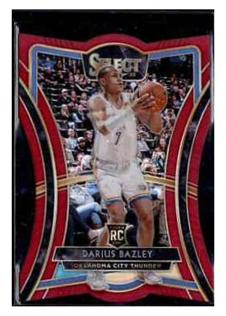 2020-21 Panini Select Base Set Darius Bazley #138 card