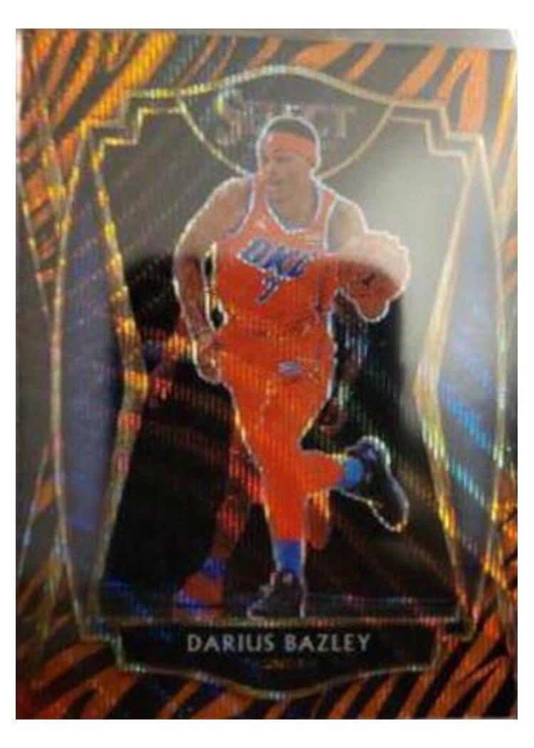 2020-21 Panini Select Base Set Darius Bazley #138 card
