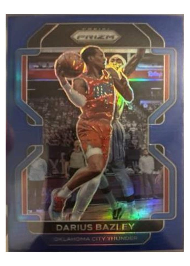 2021-22 Panini Prizm Base Set Darius Bazley #237 card