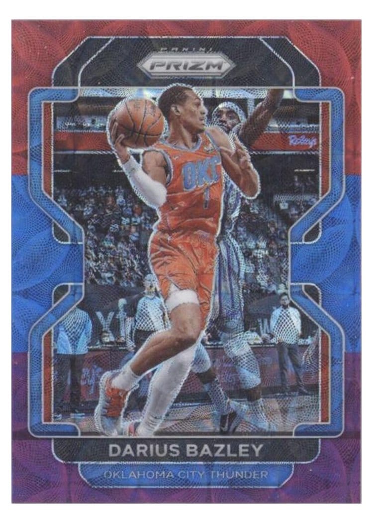 2021-22 Panini Prizm Base Set Darius Bazley #237 card