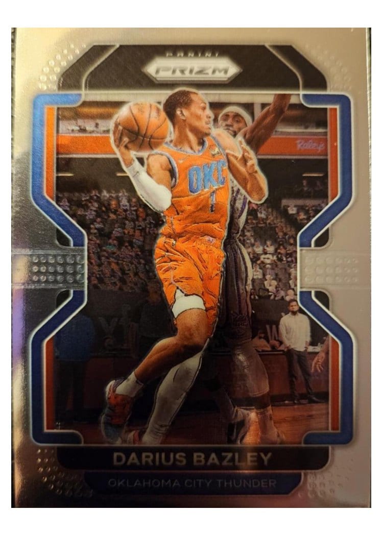 2021-22 Panini Prizm Base Set Darius Bazley #237 card