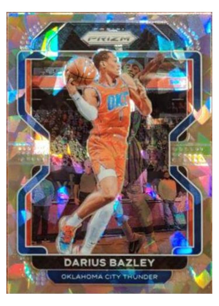 2021-22 Panini Prizm Base Set Darius Bazley Ice Prizm #237 card