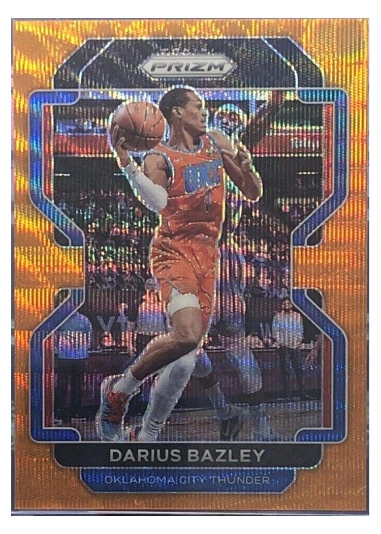 2021-22 Panini Prizm Base Set Darius Bazley #237 card