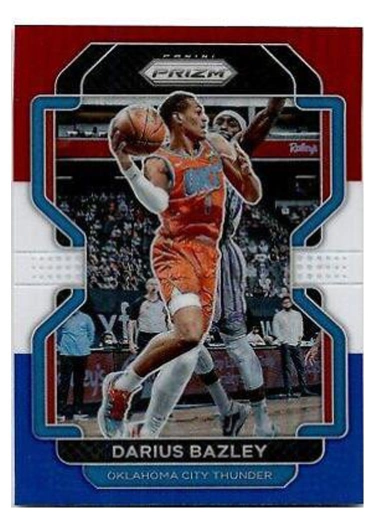 2021-22 Panini Prizm Base Set Darius Bazley #237 card