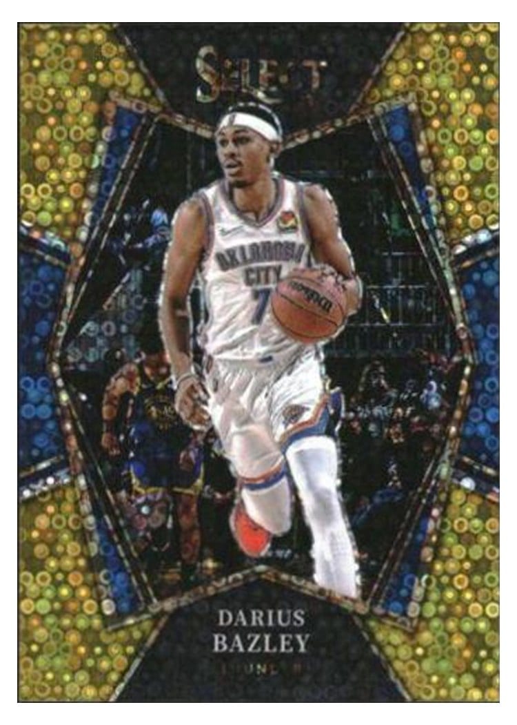 2021-22 Panini Select Base Set Darius Bazley #108 card