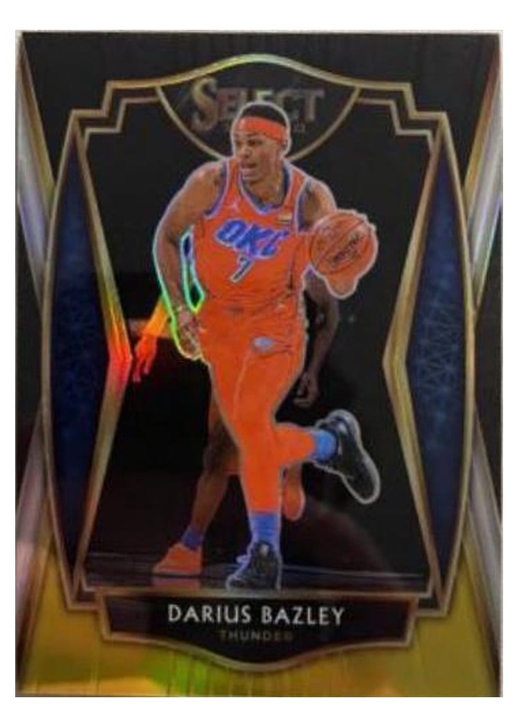 2021-22 Panini Select Base Set Darius Bazley #108 card