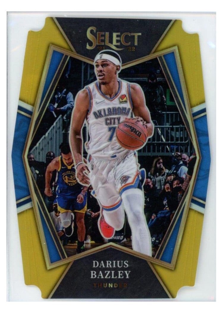2021-22 Panini Select Base Set Darius Bazley #108 card