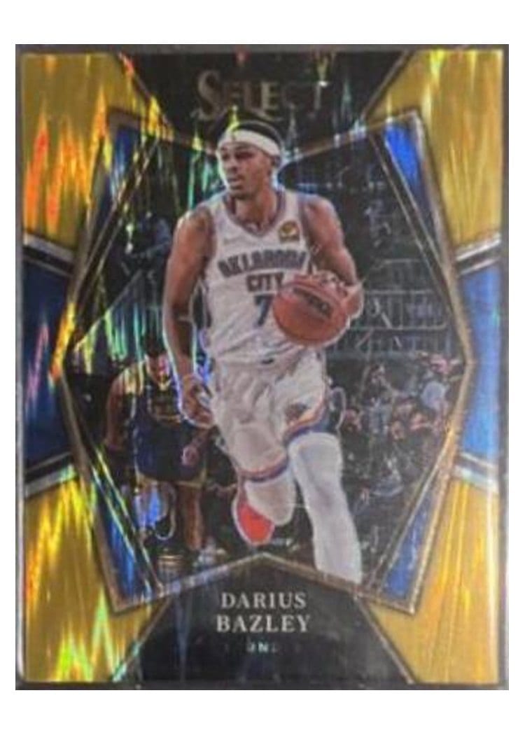 2021-22 Panini Select Base Set Darius Bazley #108 card