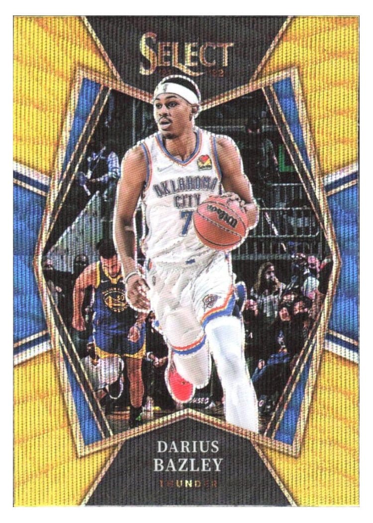 2021-22 Panini Select Base Set Darius Bazley #108 card