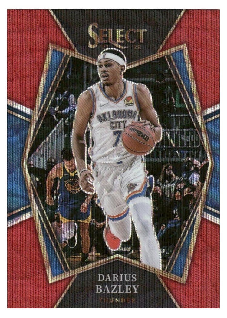 2021-22 Panini Select Base Set Darius Bazley #108 card