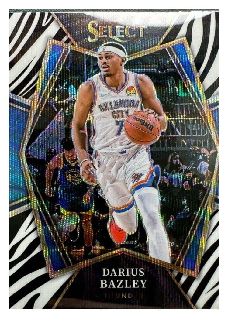 2021-22 Panini Select Base Set Darius Bazley #108 card