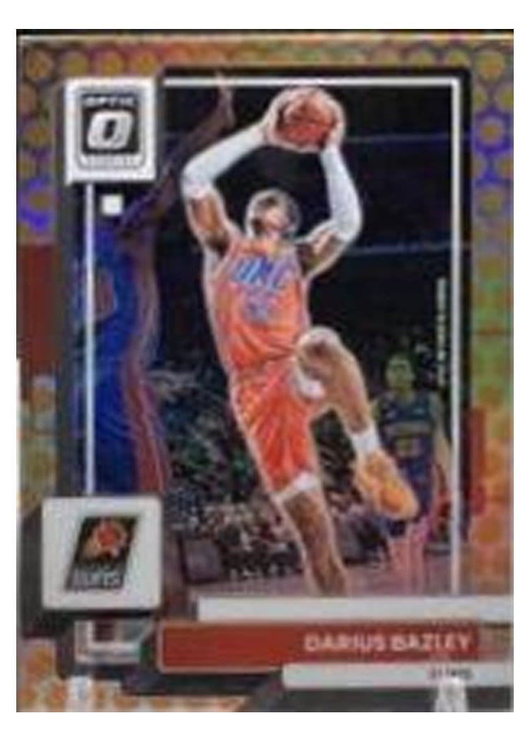2022-23 Donruss Optic Base Set Darius Bazley #64 card