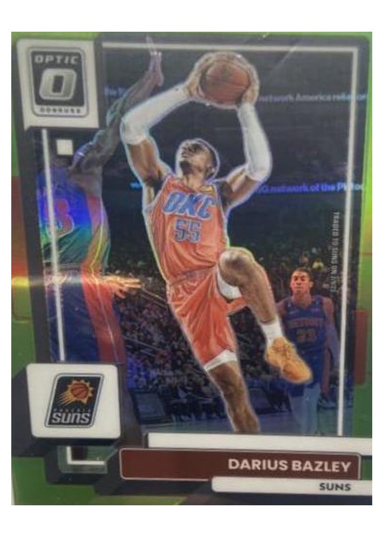 2022-23 Donruss Optic Base Set Darius Bazley #64 card