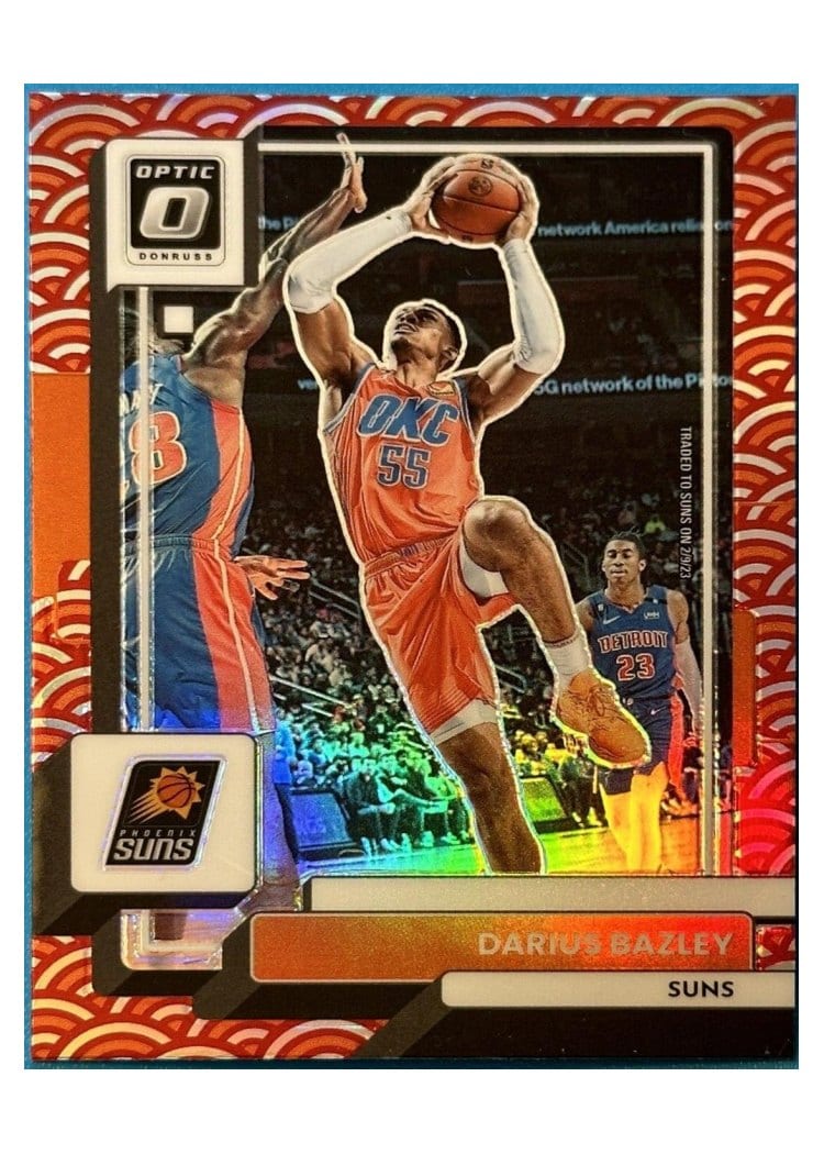 2022-23 Donruss Optic Base Set Darius Bazley #64 card