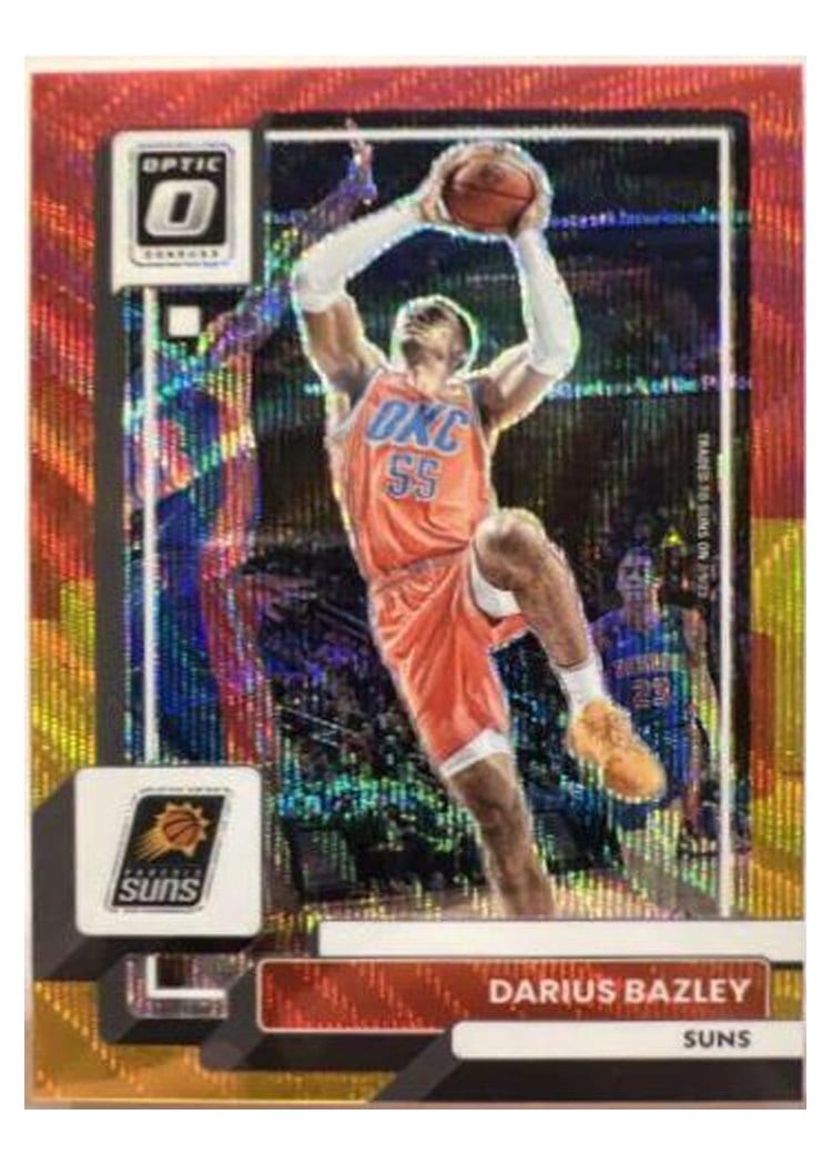 2022-23 Donruss Optic Base Set Darius Bazley #64 card