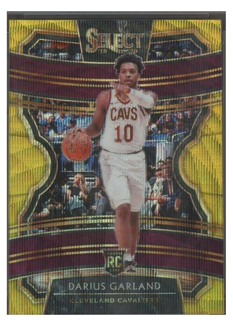 2019-20 Panini Select Base Set Darius Garland #10 card
