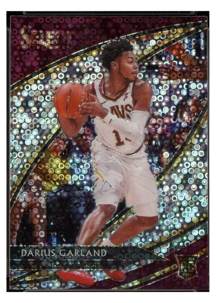 2019-20 Panini Select Base Set Darius Garland #204 card