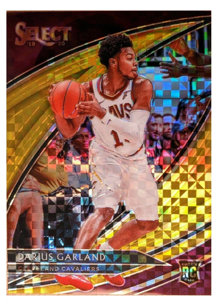 2019-20 Panini Select Base Set Darius Garland #204 card