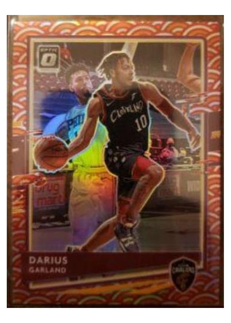 2020-21 Donruss Optic Base Set Darius Garland #129 card