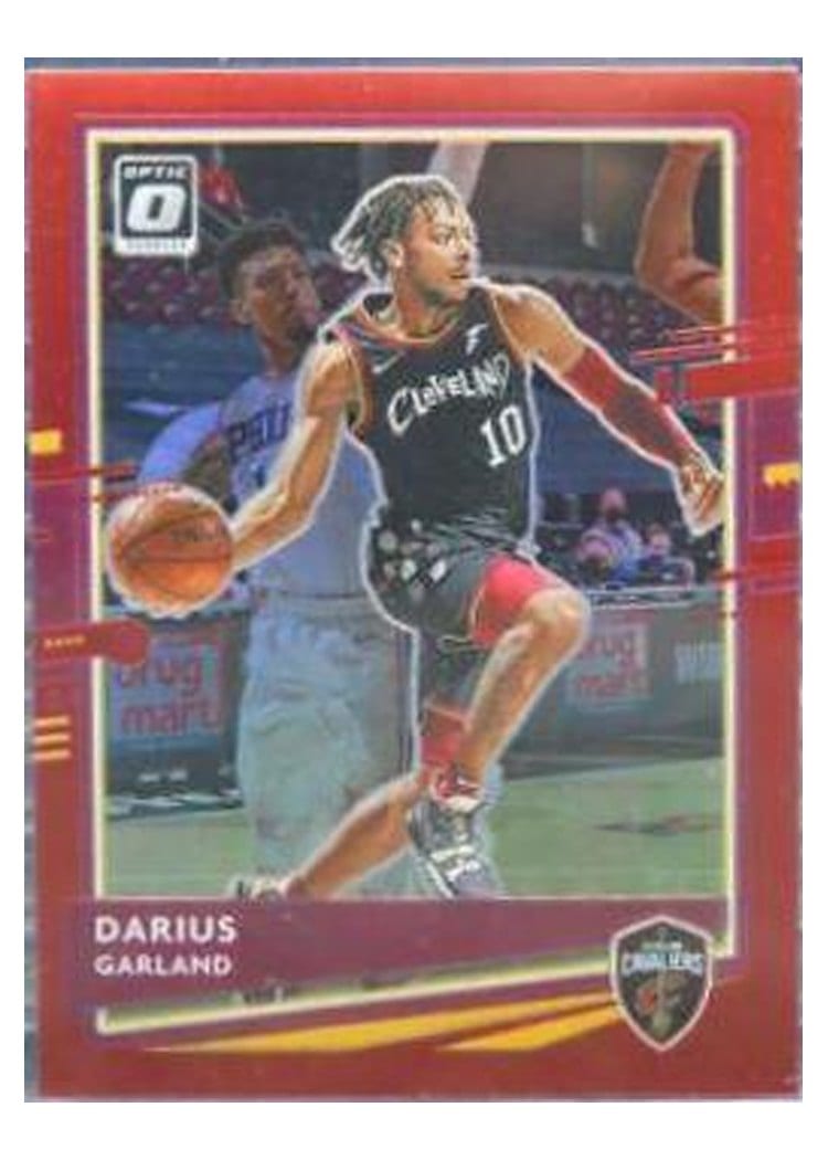 2020-21 Donruss Optic Base Set Darius Garland #129 card