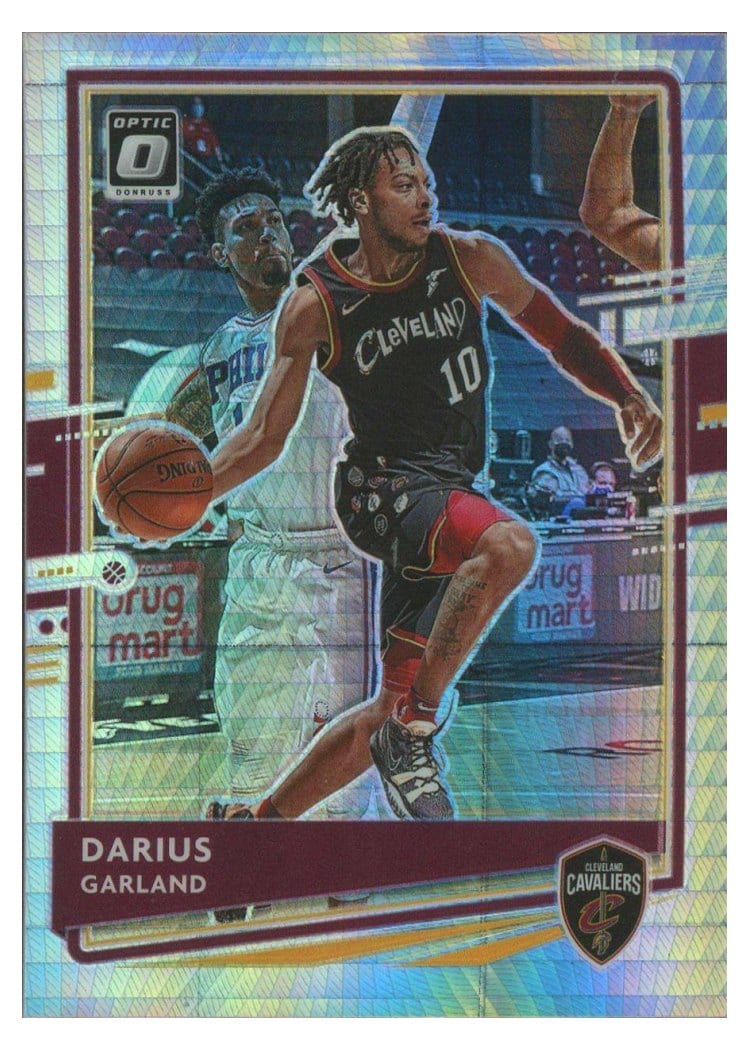 2020-21 Donruss Optic Base Set Darius Garland #129 card