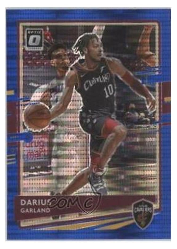 2020-21 Donruss Optic Base Set Darius Garland #129 card
